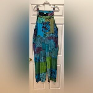 Patchwork Jumpsuit in Multicolor (Ashley Taylor)